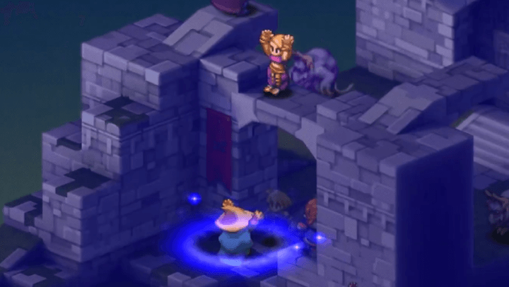 Black Mage Hit By Ultima with Ramza Nearby