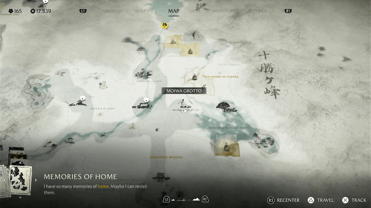 Ghost of Yotei Moiwa Grotto Location