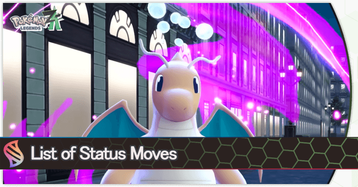 List of Status Moves