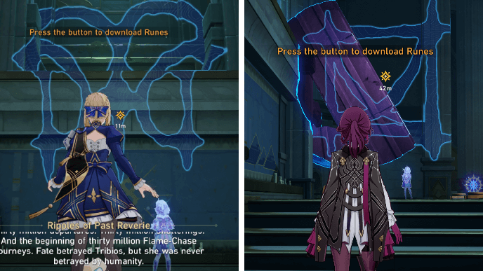 HSR - Great Tomb, Hide the Secrets of Incarnations - Collect Titan Runes in This Area