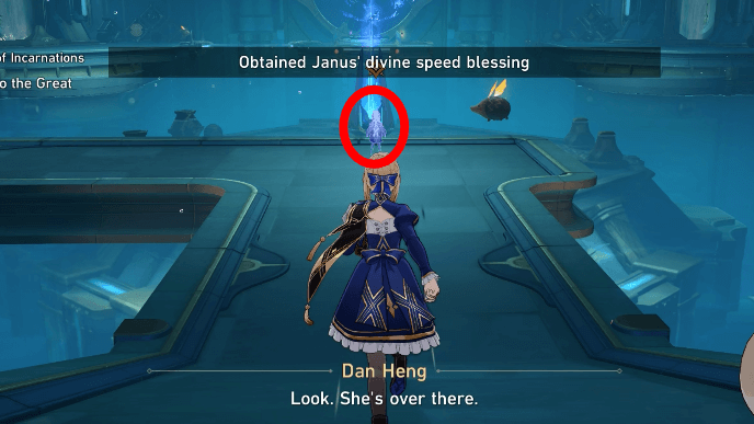 HSR - Great Tomb, Hide the Secrets of Incarnations - Continue Forward Deeper Into the Great Tomb Again