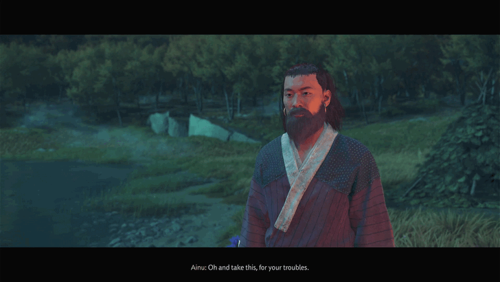 Ghost of Yotei Return to the Ainu Musician