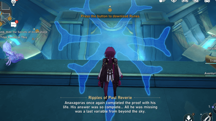 HSR - Great Tomb, Hide the Secrets of Incarnations - Download Reason Titan Rune