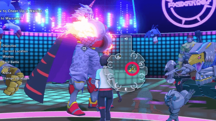 How to Cheer Up a Warrior Start Location