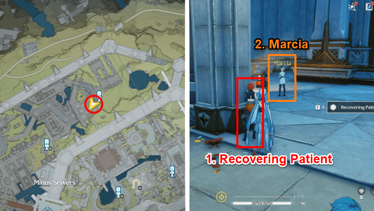 Wuthering Waves Recovering Patient Location 1