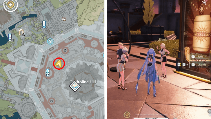 Wuthering Waves Liliana Location