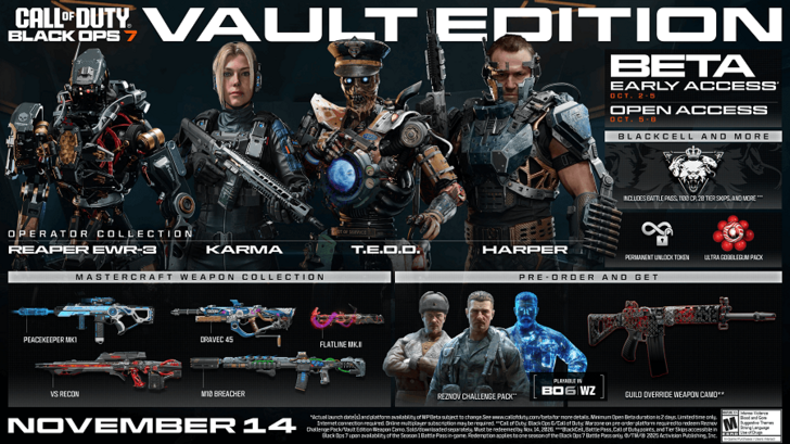 BO7 Vault Edition Offers