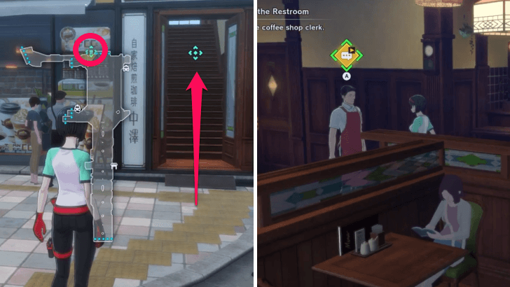 Stuck in the Restroom Start Location