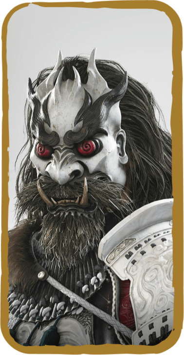 Rancorous Wrath Mask Image