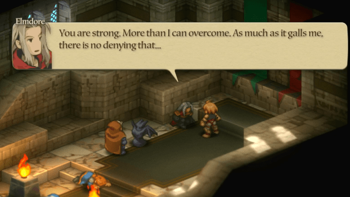 Final Fantasy Tactics - Limberry Castle Keep Field View