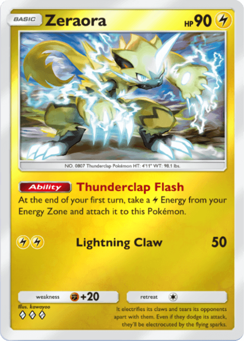 Pokemon TCG Pocket - A4b 150 Zeraora