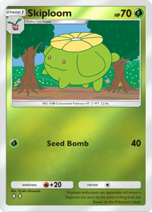Pokemon TCG Pocket - A4b 017 Skiploom