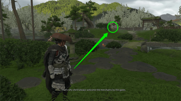 Ghost of Yotei Memory Haze for the Fishes