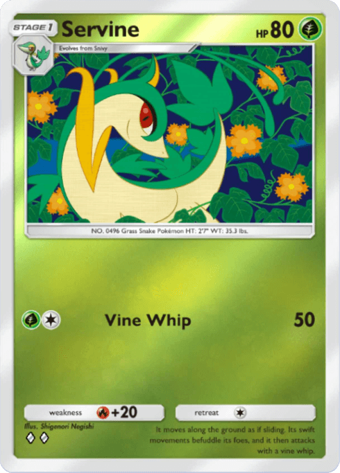 Pokemon TCG Pocket - A4b 035 Servine