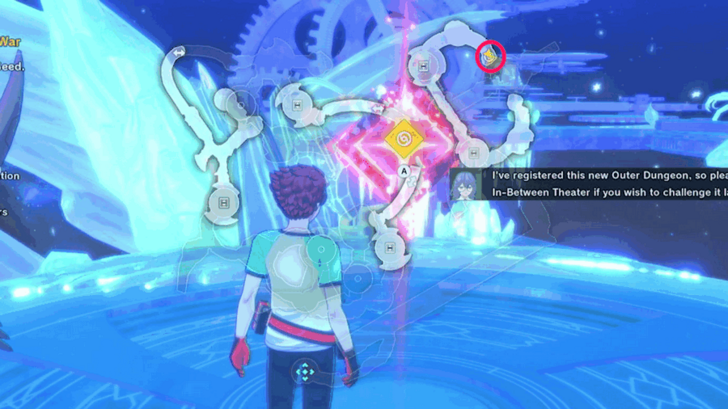 Outer Dungeon - Fight the Ultimate Digimon 4 Map View