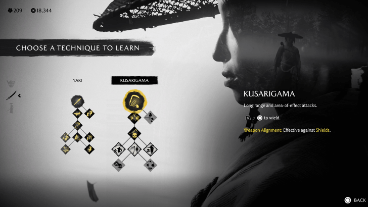 Learn a Kusarigama Skill