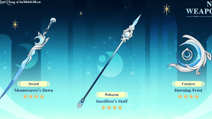 Genshin - 6.1 New Weapons