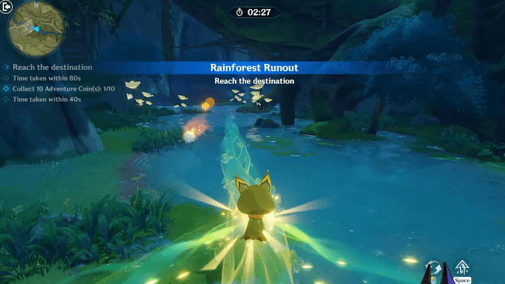 Genshin - Ruins Exploration Fieldwise Center Gameplay 1