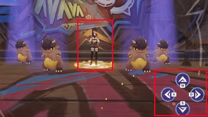 Genshin - Follow the Lead Dancer to Get Points