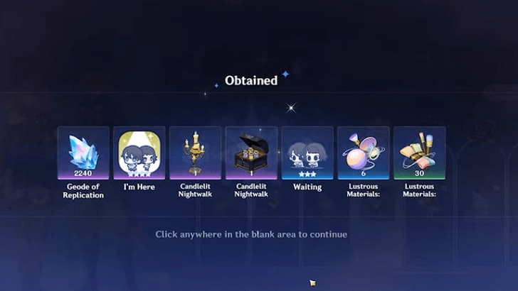 Genshin - Lustrous Materials from Awakening Chronicle