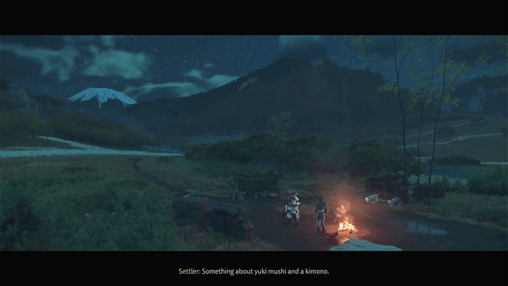 Ghost of Yotei Speak to NPCs Along the Way