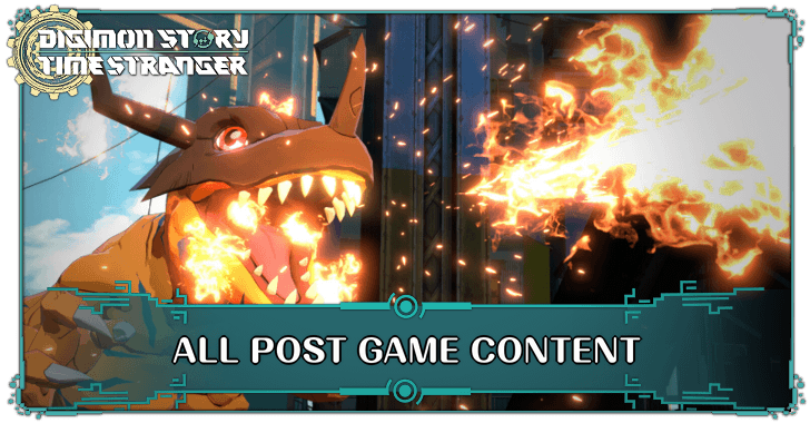 Digimon Story Time Stranger All Post Game Content