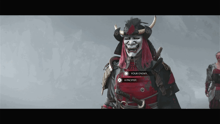 Ghost of Yotei Defeat the Oni Raiders near the Merchant