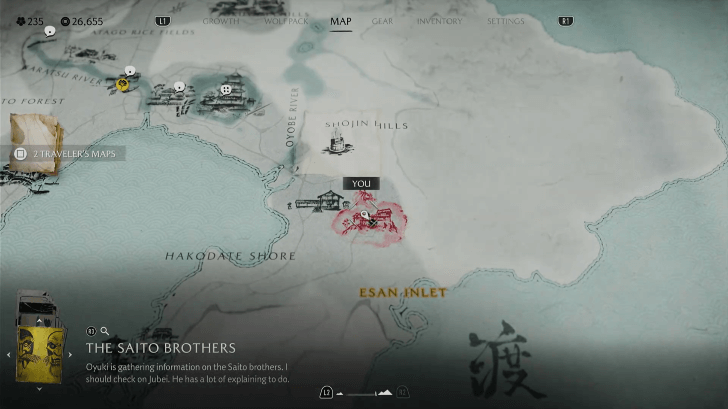 Shinpachi the Armor Thief Location