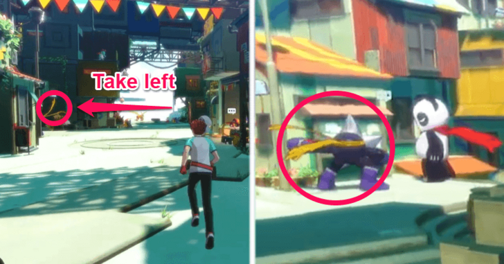 Go to Central Town - Downtown