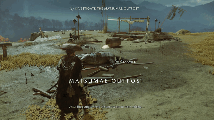 Ghost of Yotei Examine the Matsumae Outpost
