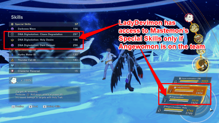 Temporary Special Skills