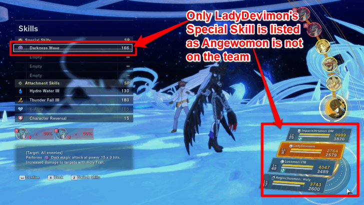 No Unique Special Skills