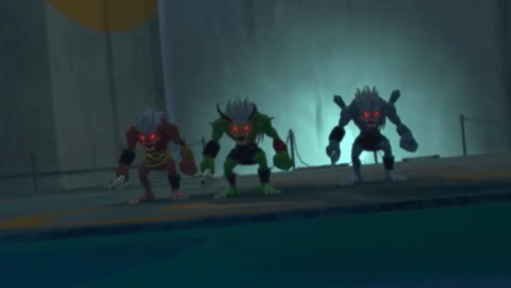 Fugamon, Ogremon, and Hyogamon Boss