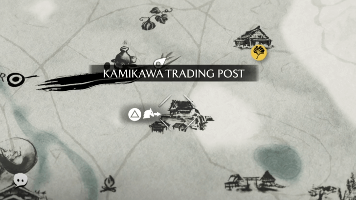 Speak to Goemon in Kamikawa Trading Post