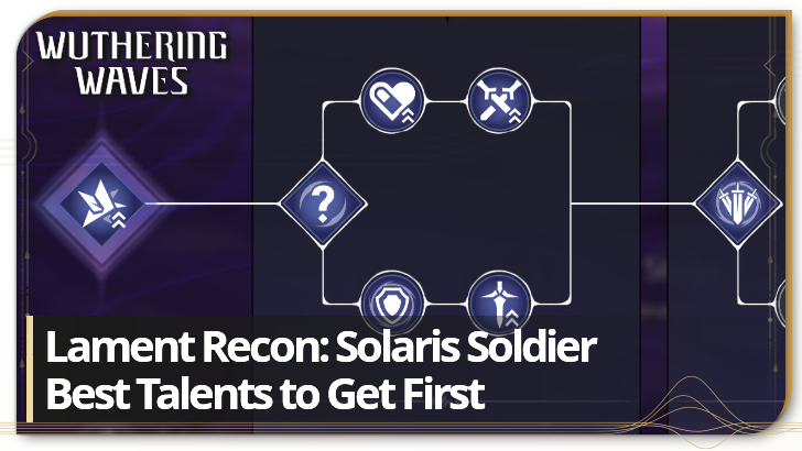 Wuthering Waves - Lament Recon Solaris Soldier Best Talents to Unlock First