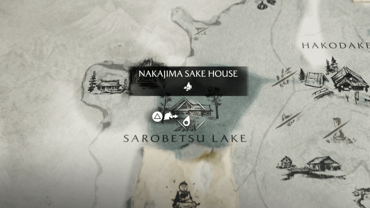 Go to Nakajima Sake House and Talk to the Ronin