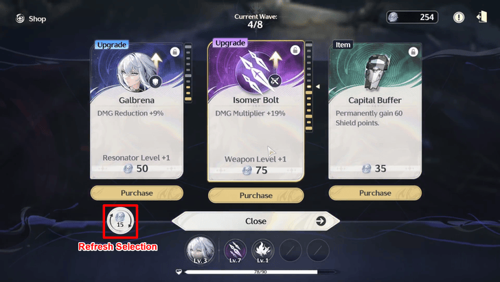 Wuthering Waves Post-Wave Shop