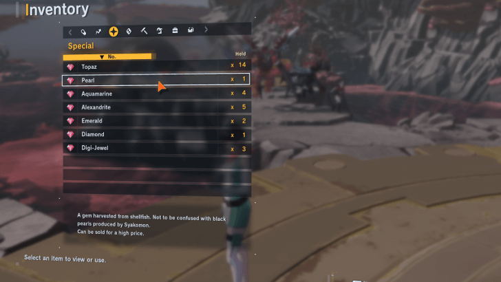 Digimon Story Time Stranger - Special Items