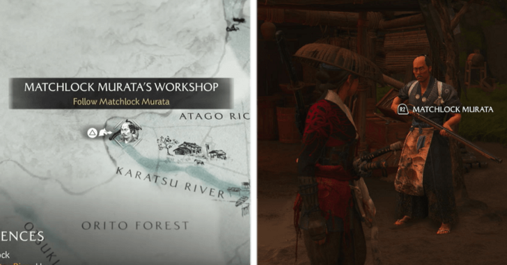 Matchlock Murata Location