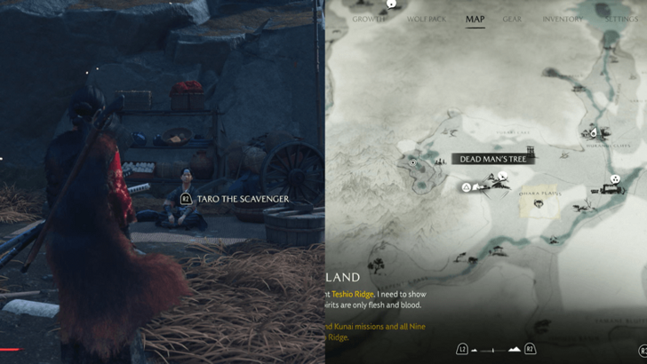 Taro the Scavenger Location