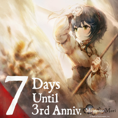 Monica 3rd Anniversary Countdown Presents Illustration