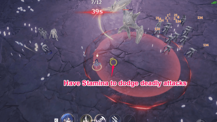 Save Some Stamina for Dodging