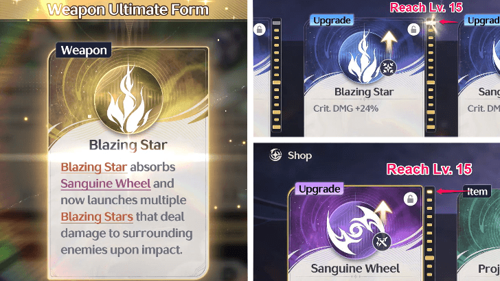 Upgrade Two Weapons First