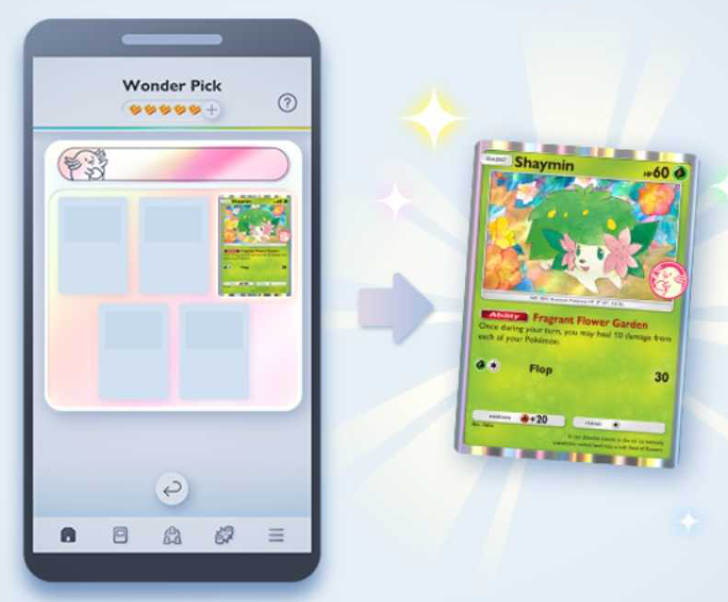 Pokemon TCG Pocket - Shaymin and Absol Wonder Pick Event