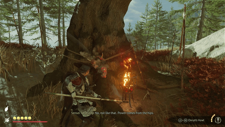 Ghost of Yotei Strike the Tree