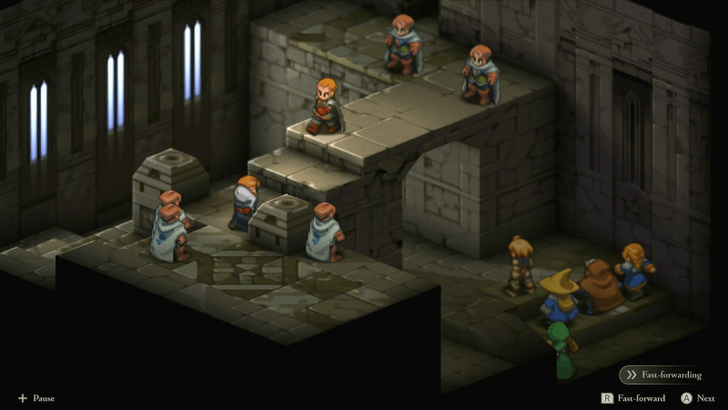 Final Fantasy Tactics - Eagrose Castle Keep Field View