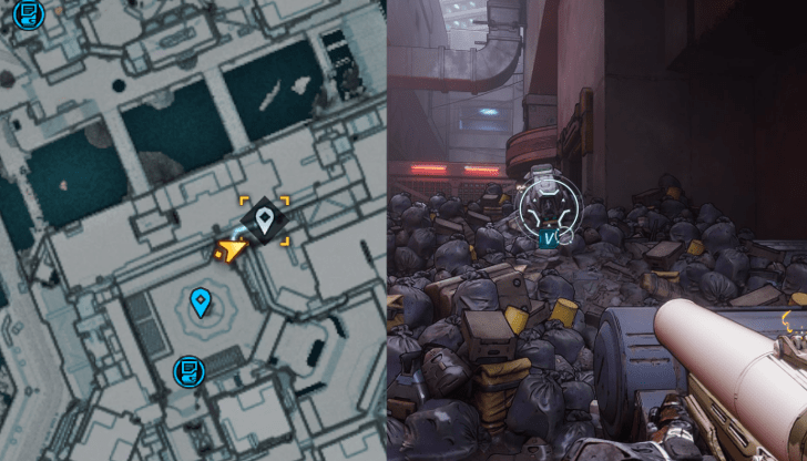 Locust Bomb location