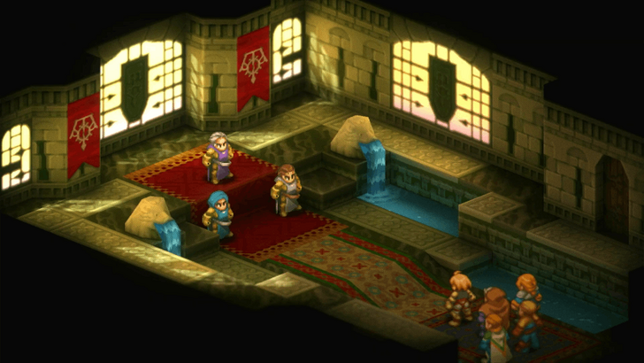 Final Fantasy Tactics - Mullonde Cathedral Nave Field View
