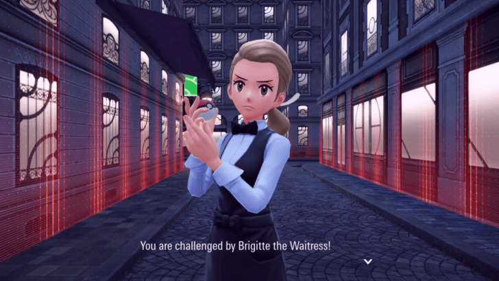 Defeat Brigitte the Waitress