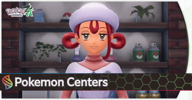 Pokemon Legends Z-A Pokemon Center Locations